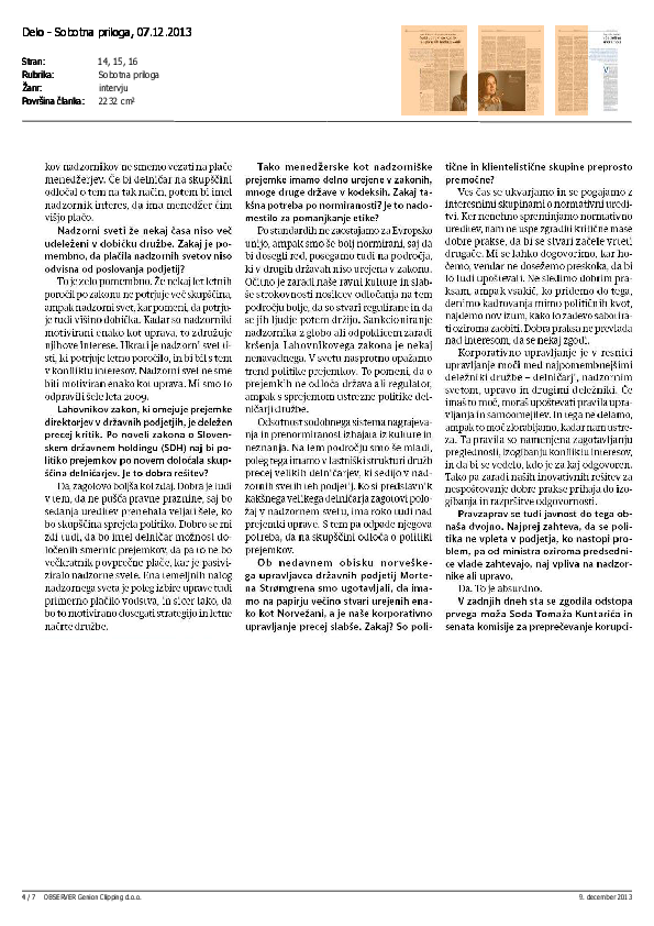 Naši politiki so kot liki iz španskih nadaljevank