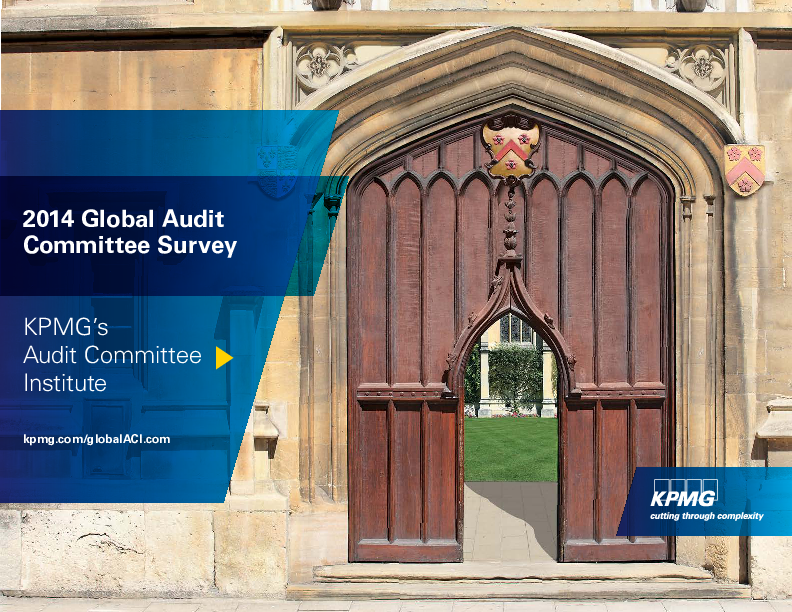KPMG - 2014 Global Audit Committee Survey
