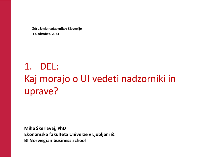 Umetna inteligenca in korporacijsko upravljanje