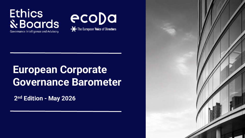 European Corporate Governance Barometer