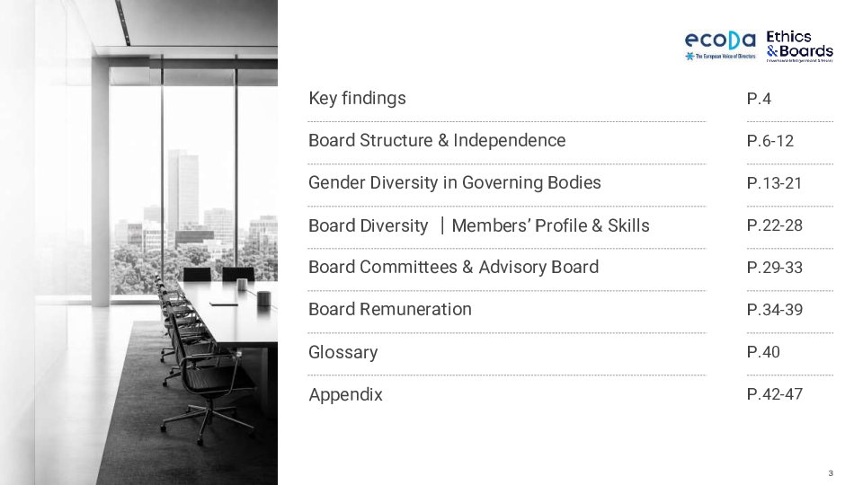 European Corporate Governance Barometer