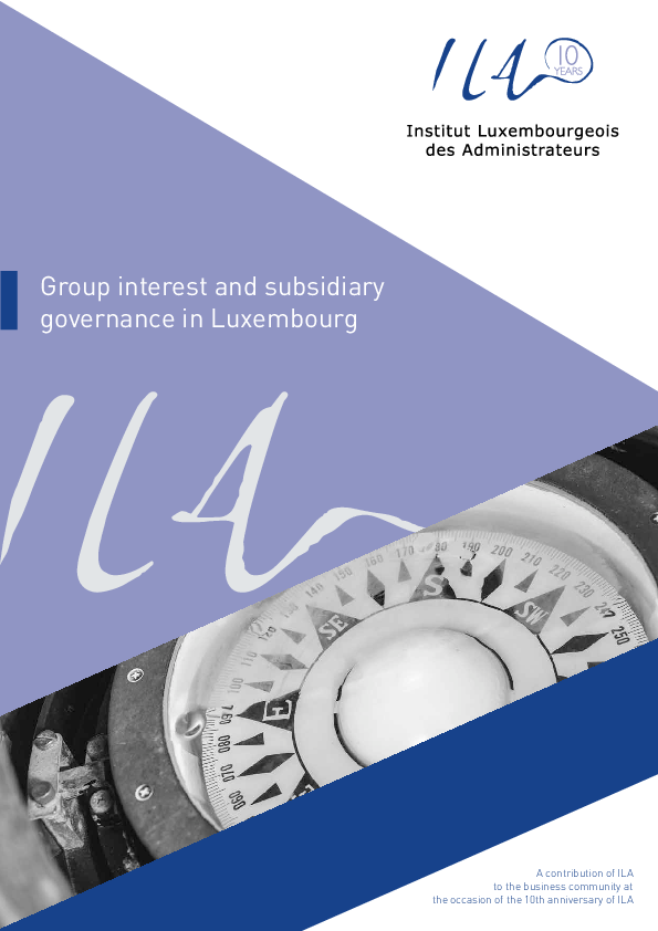 Group interest and subsidiary governance in Luxembourg, ILA