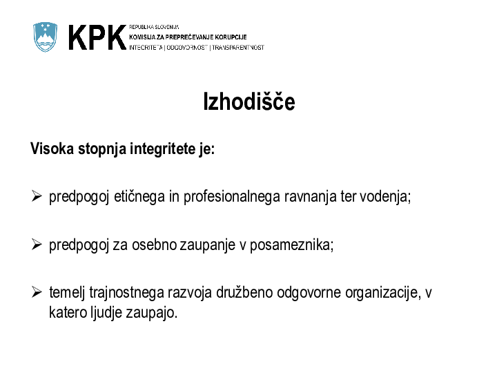 Integriteta in kršitve instituta v praksi