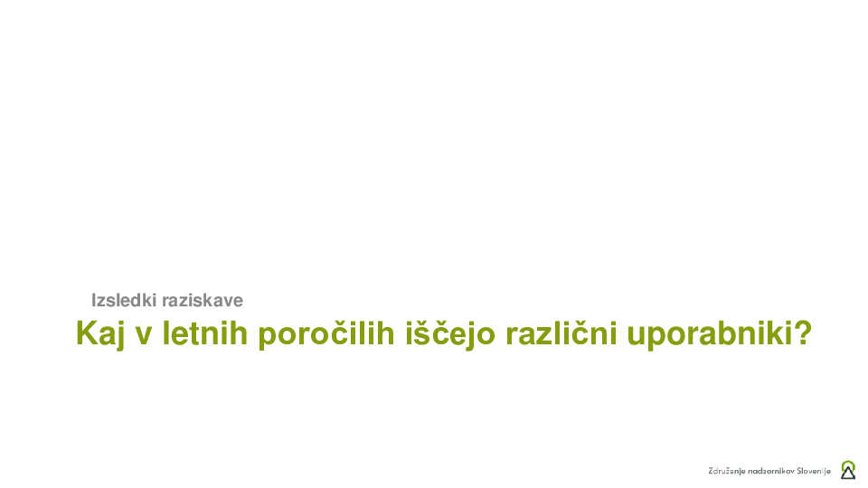 Nadzor nad finančnim poslovanjem družbe - branje bilanc za nadzornike