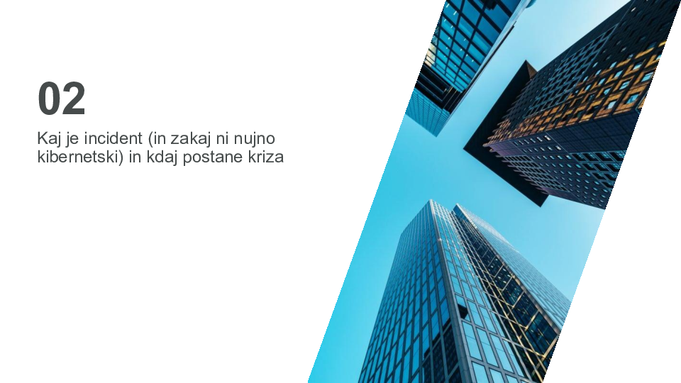 Odziv na incidente in krizno upravljanje