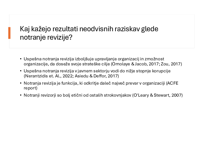 Ali notranja revizija in nadzorni svet pri sodelovanju izkoristita svoj potencial?