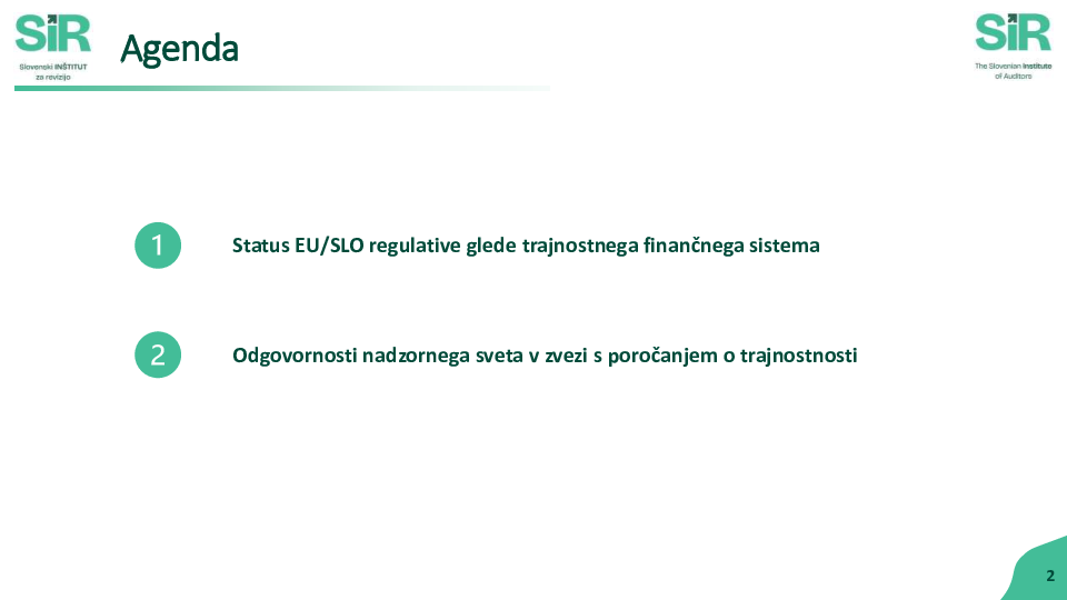 Vloga nadzornega sveta v trajnostnem prehodu