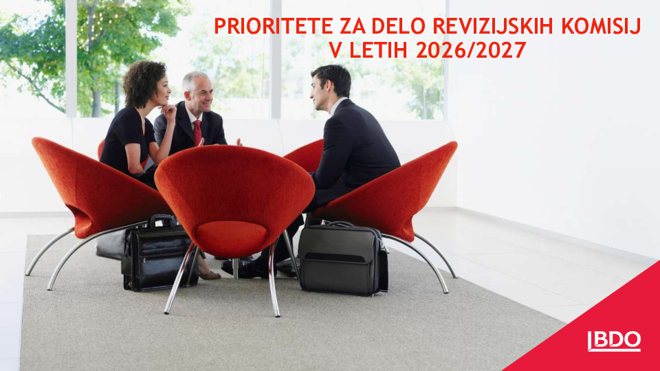 Prioritete za delo revizijskih komisij 2026/2027