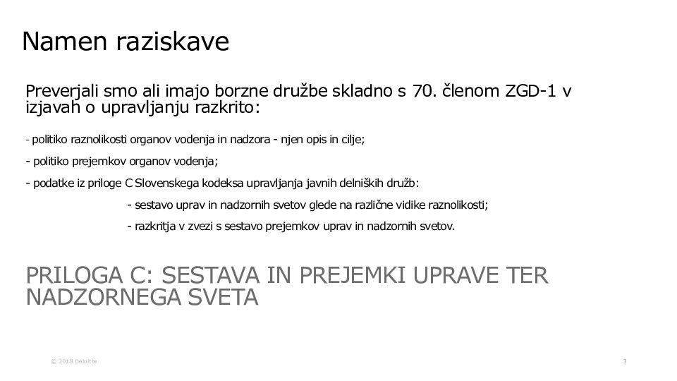 Poročilo o sestavi in prejemkih organov vodenja in nadzora borznih družb v Sloveniji 2017