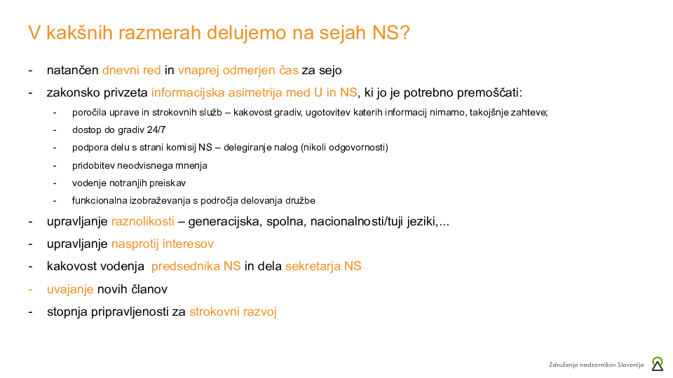 Dinamika na sejah NS