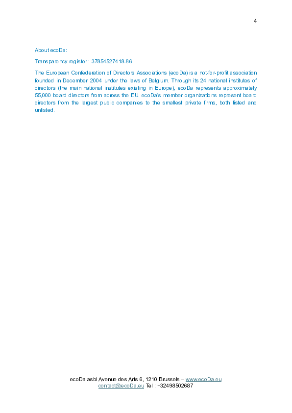 Revision of the EU Shareholder Rights Directive