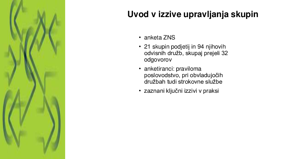Upravljanje skupin podjetij