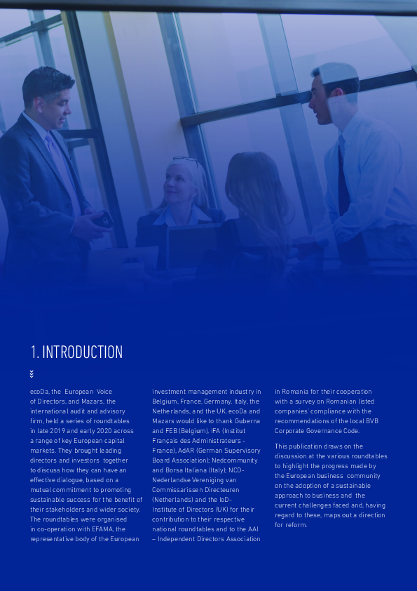 Time for Sustainability to be at the heart of business