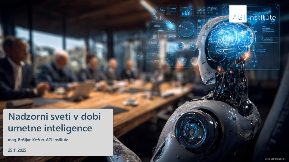 Vloga nadzornih svetov v dobi umetne inteligence