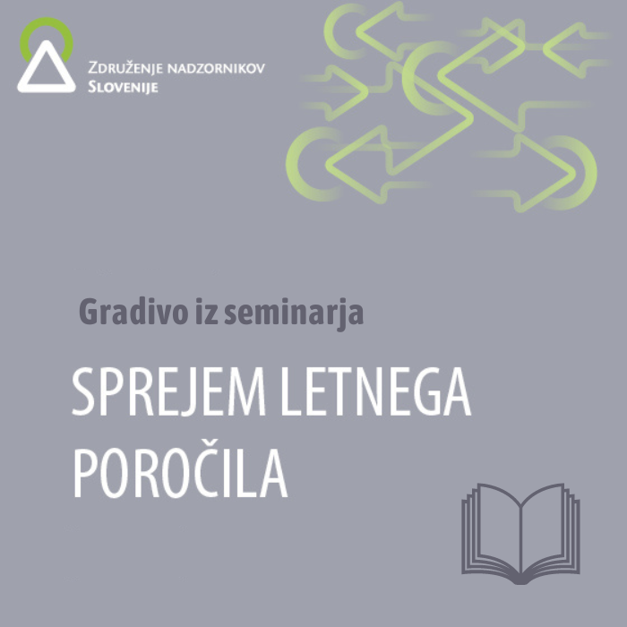 Gradivo iz seminarja Sprejem letnega poročila