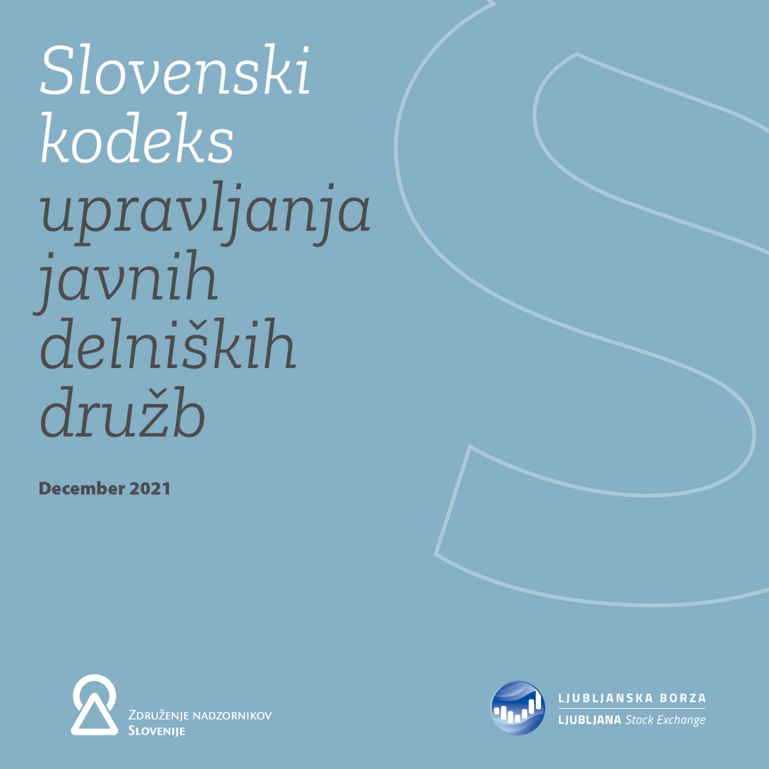 NOVO: Slovenski kodeks upravljanja javnih delniških družb